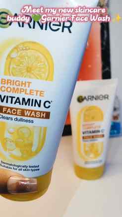No glow? No confidance?๐๐ป
Try Garnier's facewash โจ๐ซ
#Garn