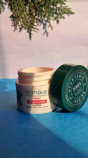 Testing the Biotique Advanced Ayurveda Lip Balm! Here's how 
