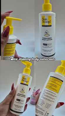 Save this for your daily bodycare routine 💛
@sunscoopspf