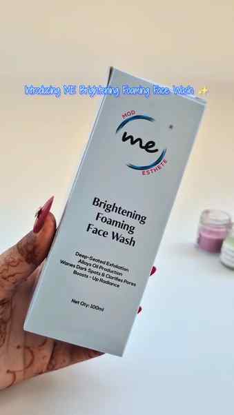 ✨ Glow starts with a clean face!n ✨
Say hello to brighter,