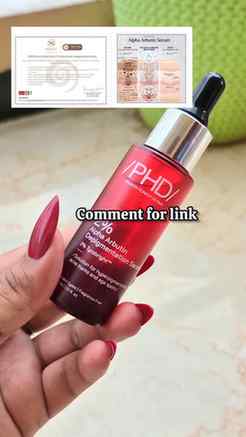 Dark spots? Not on my watch. ✨💙
Adding PHD Alpha Arbutin S