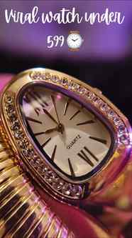 POV: โน599 mein anti-tarnish luxury? ๐๐
Snake watch + w