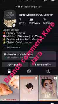 Brands comment Karo 🥲 
.
.
#insta #ugccreator #beautyblogge