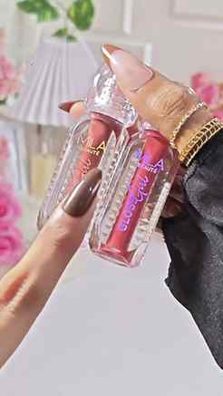 💗😩@meeshoapp The prettiest crystal lip glosses under ₹199!
