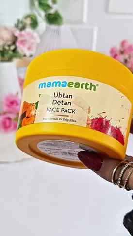 Time for a little self-care 🤎✨
Trying out the @mamaearth.i