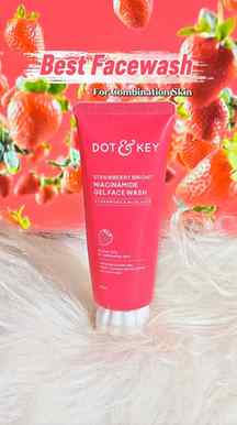 Glow starts with a good cleanse 🍓✨

Using @dotandkey.skinca