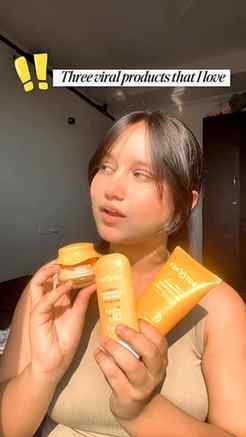 your skincare shelf is officially in its viral era🍊✨
Curre