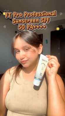 Hot outside. Skin protected. Mood intact. ☀️✨
SPF 50, light