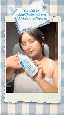 #PR A squeaky-clean face isn’t always a good sign. 👀 Your s