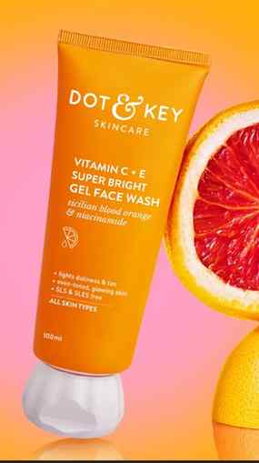 @dotandkey.skincare 🍊..
Reduces tan🔆
Boost skin glow with