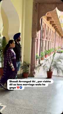 Shaadi Arranged thi , par rishta dil se love marriage wala h