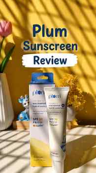 βοΈ Plum Sunscreen Review | Honest First Impression π
Finall