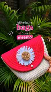 Got these super cute bags from @meeshoapp
Apko bhi chahiye