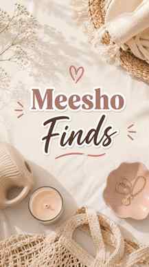 POV: Meesho understood my aesthetic β¨π€
@meeshoapp
Finally