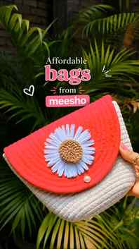 Beautiful handbags you can't avoid
@meeshoapp
#MeeshoFind