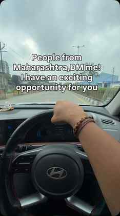 Are you based in Maharashtra? 
Interested? DM me to know mor