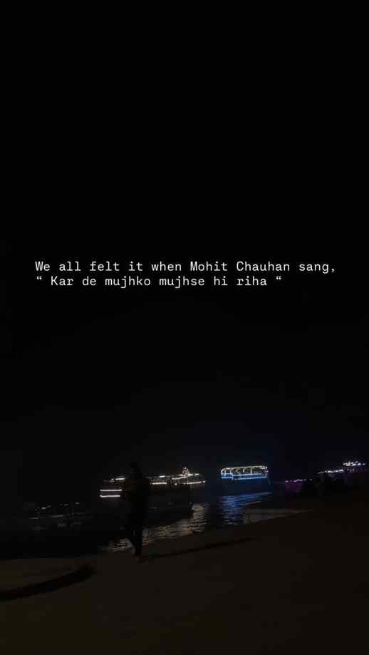 We all felt it when Mohit Chauhan sang, “Kar de mujhko mujhs
