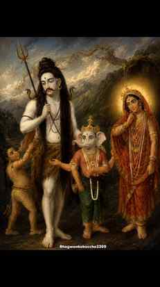 शिव परिवार 🔱🙏 #harharmahadev #follow #mahadev #mahakal #bh