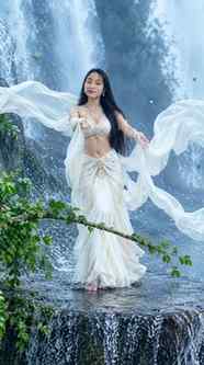 A legendary love story unfolds beside a breathtaking waterfa