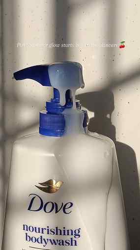 This blue bottle understood the assignment!!

#viral 
#doveb