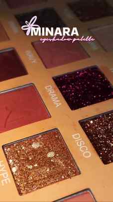 Prettiest eyeshadow palette by @minarabeauty_india ✨💕
.
#