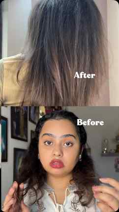 Two pumps. Mid-lengths to ends. Thatโs my kind of hair routi