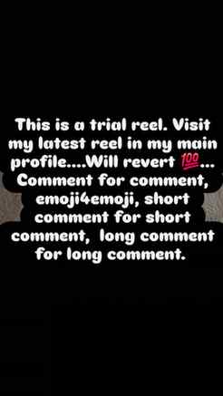 Visit my main profile and engage.  Will revert 💯 #viral #sm