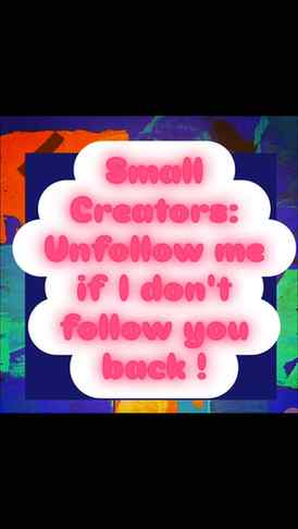 #smallcreatorsupport #FollowForFollow #collaboration #dotand