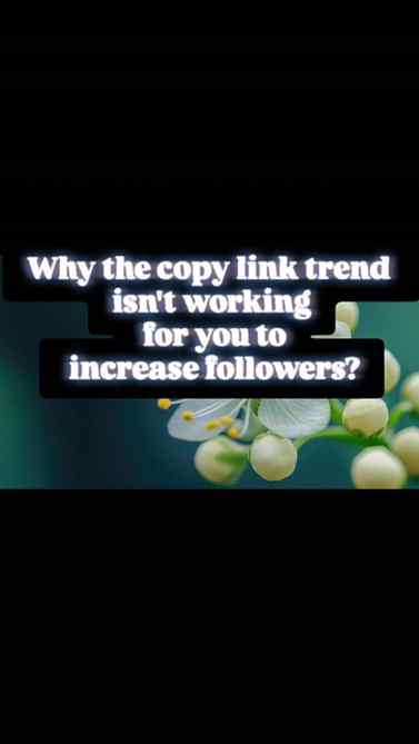 Why the copy link trend is not worikng for you?
You have to 