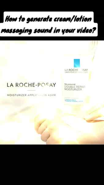 Turn your moisturizer routine video into a little ASMR momen