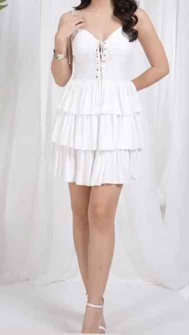 Pretty white tie top🤍 just for 500/-
Follow&comment link
#a