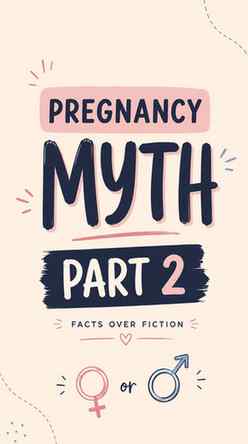 🚨 Pregnancy Myth Part 2 🚨
Sweet cravings = Girl?
Salty cr