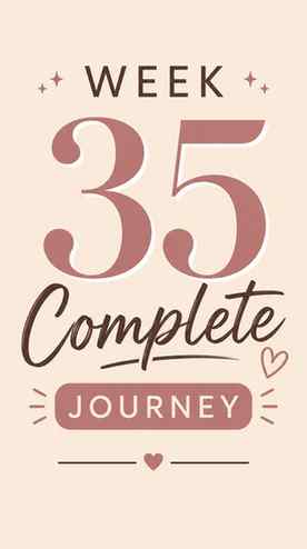 Week 35 complete! 🤍🥳

Every day brings new aches, sleeples