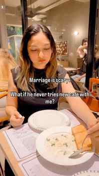 Marriage is scary.. what if he hates cafe hopping 🥹🙄

#gen