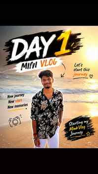 "Day 1 of my mini vlog… let's see where this journey goes! ❤