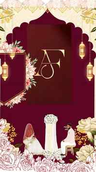 Customized wedding invitation...seal your memories with beau