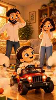 Dad’s genes = Drifter in the house! 😂🏎️💨

#trendingreels 