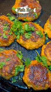 Fish Egg Bhaja 🐟
#vlogg #foodvloger #viralreeĺs #trending