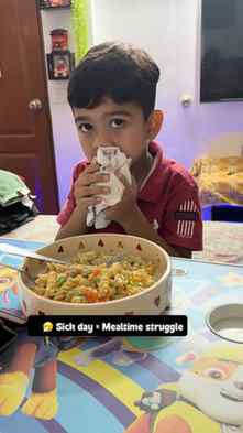 When my little one isn’t feeling his best, I don’t focus on 