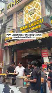 Lajpat Nagar shopping? Slay. 🛍️✨
But no Ram Laddu? That’s a