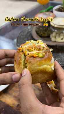 Before Navratri begins, ONE LAST CHEESY INDULGENCE! 🧀✨
TAG