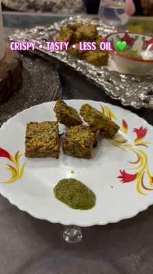 Arbi Patta Pakoda with a little twist! 🌿✨
No rolling, no de