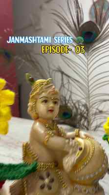 Episode 3 🦚 | Kanha ke liye homemade Khoya Peda 💙✨
Janmas