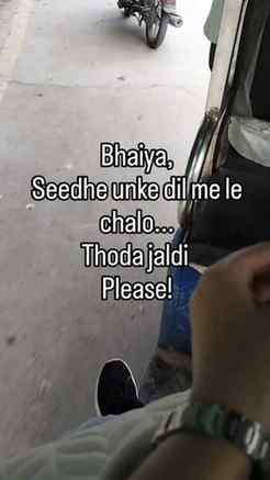 Jaldi chalo bhaiya @charismaticnectar

#viralvideos

#instag