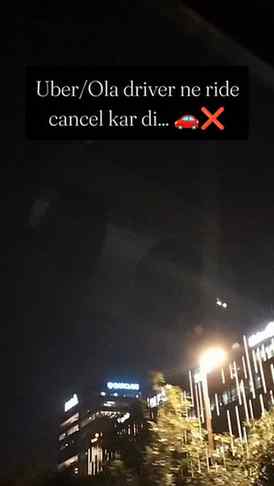 4 drivers cancelled, 2 asked "jaana kahan hai", and 1 accept