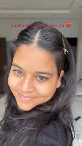 Kuch bhi kar leti hoon makeup ke naam par🥲
#grwm #makeuptu