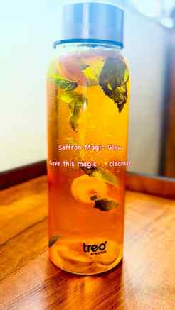Save your another drink of 7-Day Glow Challenge ✨ Saffron Ma