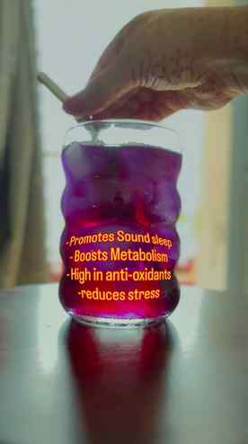 Not your regular mocktail, it’s a SLEEP & METABOLISM booster
