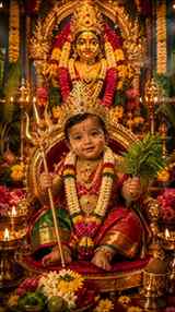 “I turned my baby into 6 divine forms… but the LAST one gave