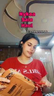 Nykaa sale haul🎀🛎
. 
. 
. 
#trending #trendingaudio #reels